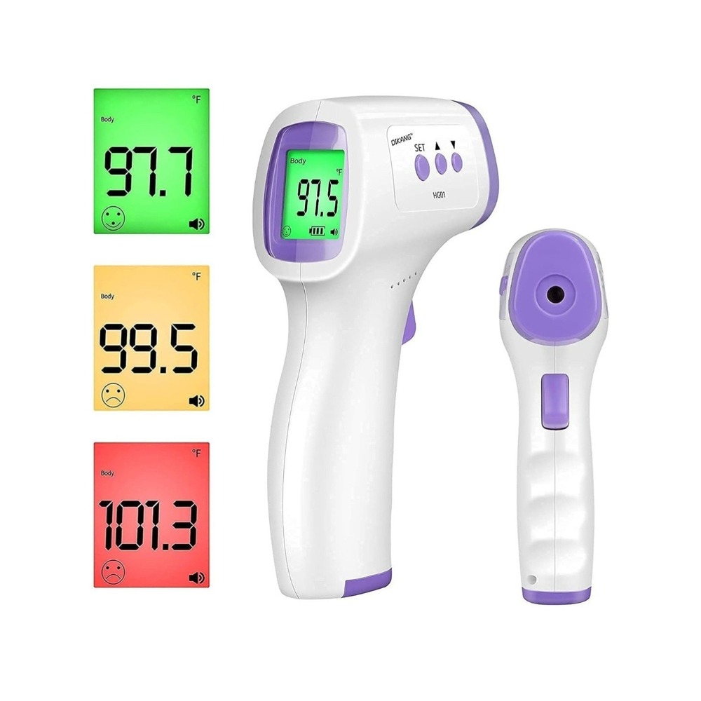 No Touch Forehead and Body Infrared Thermometer with Fever Alarm - Picture 1 of 2